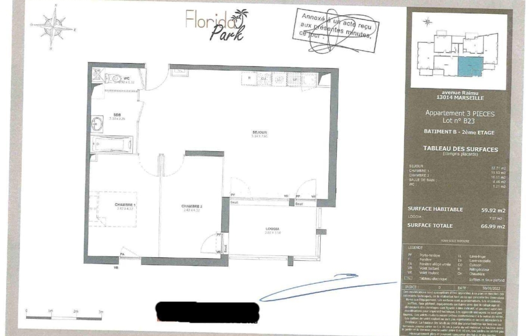 ANGEL IMMO : Apartment | MARSEILLE (13014) | 60 m2 | 189 000 € 